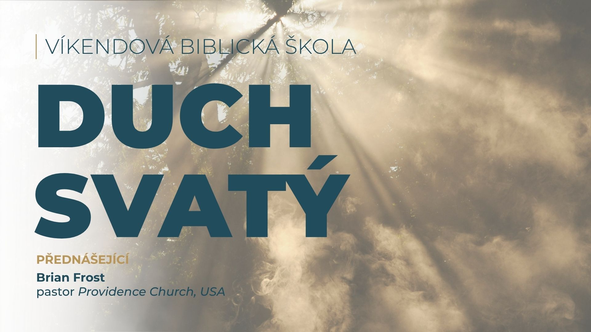 Víkendová biblická škola